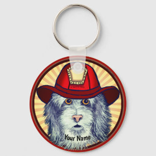 Chaveiros de Bombeiro Sheepdog