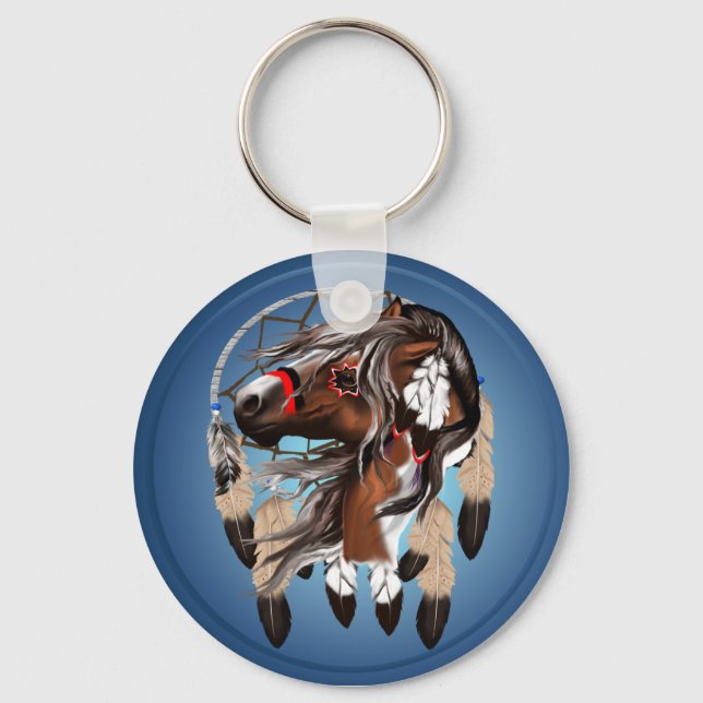 Chaveiros de caçador de cavalos de pintura (Frente)