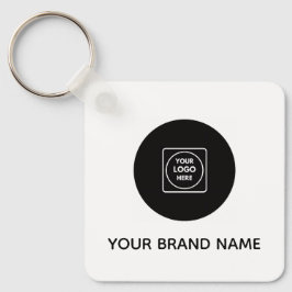 Chaveiros de Código QR de Logo de Negócios Moderno