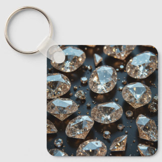 Chaveiros de diamante parecem um luxo de diamante