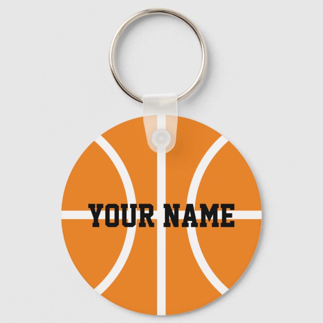 Chaveiros de jogadores de basquete personalizados (Frente)