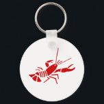 Chaveiros de lagosta vermelha<br><div class="desc">Chaveiros de lagosta vermelha. Design de frutos do mar.</div>