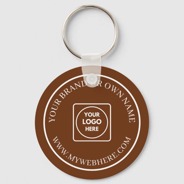 Chaveiros de Promoção com Logotipo de Negócios Mar (Frente)