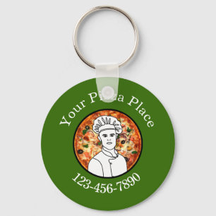Chaveiros de Promocional de Compro de pizza person