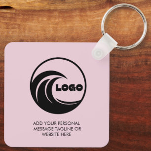 Chaveiros Minimalista Design de Logo Empresarial R