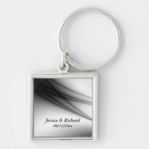 Chaveiros Personalizadas em Preto e Branco