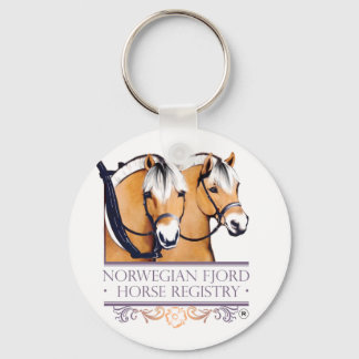 CHAVEIROS redondos do logotipo NFHR