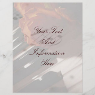 Chaves Piano e Rosa Letterhead