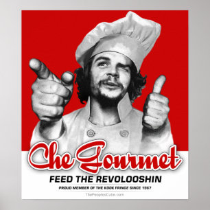 Che Gourmet Alimenta O Poster Revoloshin