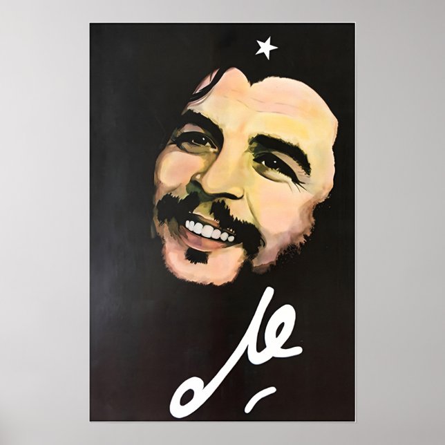 Che Guevara Art Cuban Print Cuba Poster (Frente)