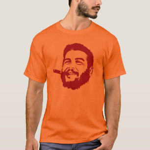 Che Guevara com o t-shirt do retrato do charuto