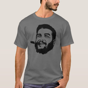 Che Guevara com o t-shirt do retrato do charuto