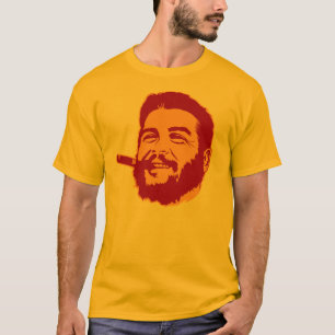 Che Guevara com T-Shirt Portrait de Charuto