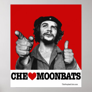 Che Guevara - poster de Moonbats do coração de C