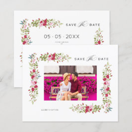 Cheap Whimsical Typography Pink Red Shades Flowers