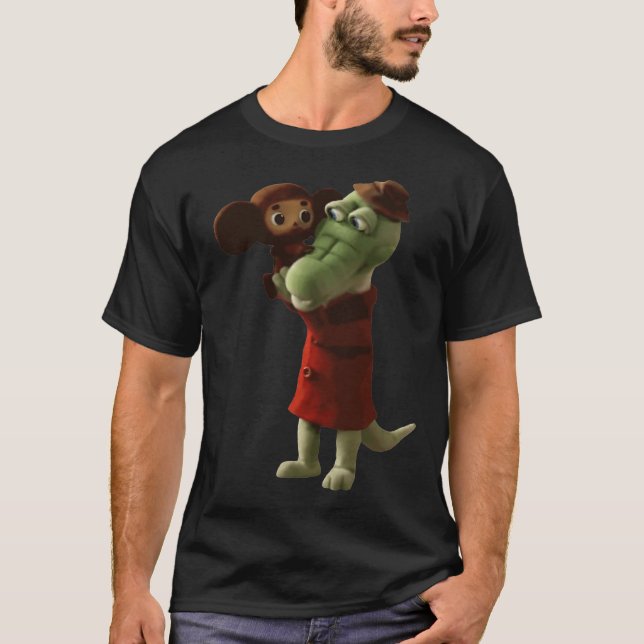 Cheburashka &amp; Gena Classic T-Shirt (Frente)