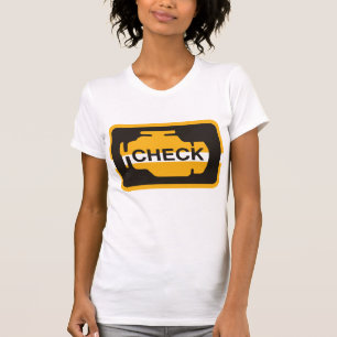 Check Engine Light Womens T-Shirt