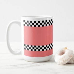 Checker 🌸 caneca de café 15oz