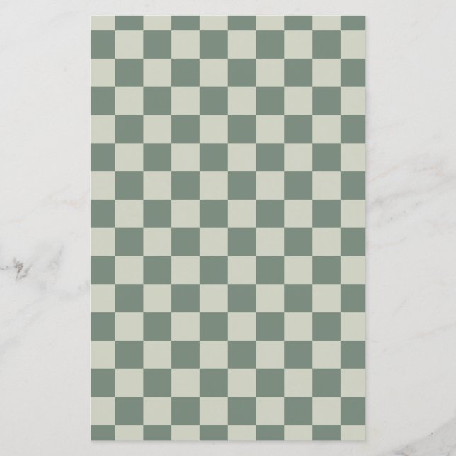 Checkerboard verde (Frente)