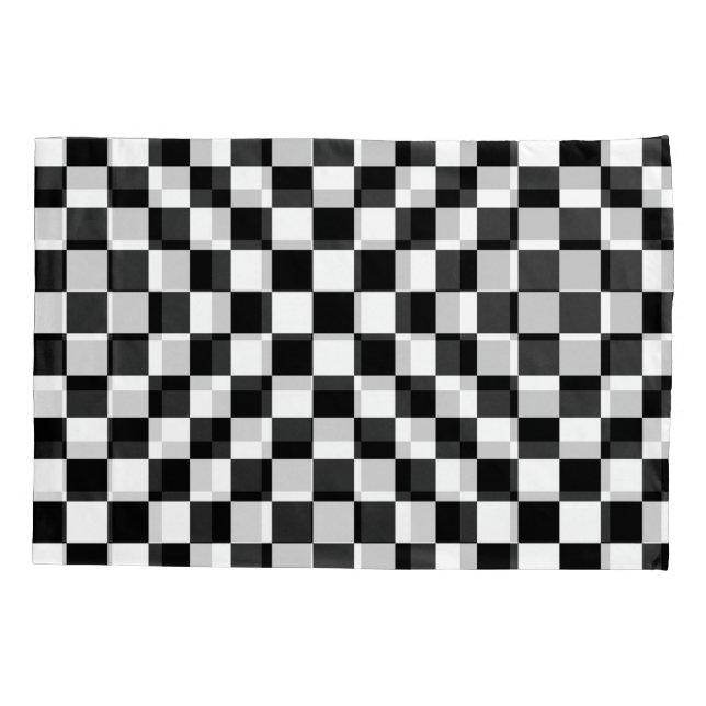 Checkered clássico eu sangro competindo o branco (Verso)