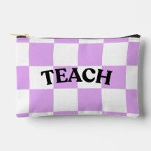 Checkered Teach Pouch