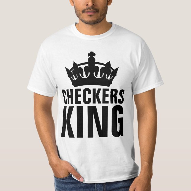 CHECKERS KING T-shirts (Frente)