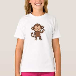 Cheeky Monkey Kids T-Shirt – Fun Jungle Animal Des