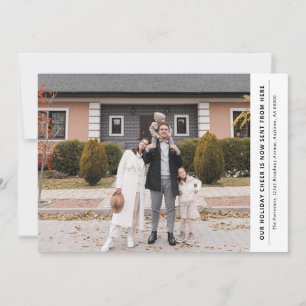 Cheer é agora daqui Anúncio móvel de feriado