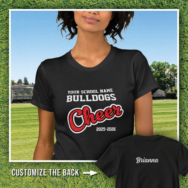 Cheer School Spirit T-Shirt (Criador carregado)