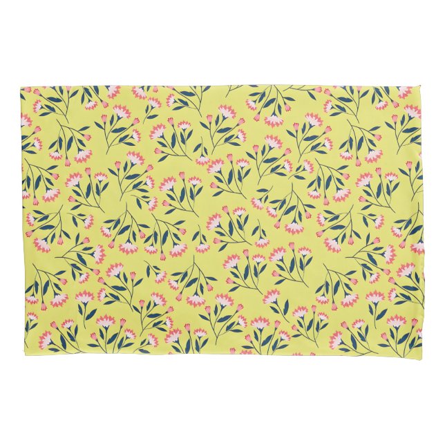  Cheerful Floral Pattern: Pink Flowers  (Frente-Esquerda)