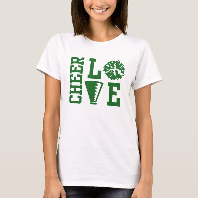 Cheerleader, Cheer Love, t-shirt (Frente)