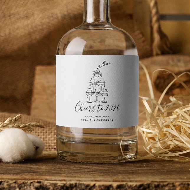 Cheers to New Years Party Hand Drawn  (Criador carregado)