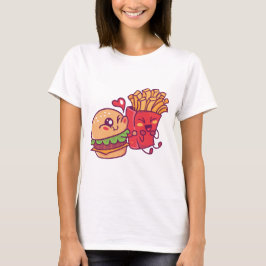 Cheeseburger e Fries T-Shirt