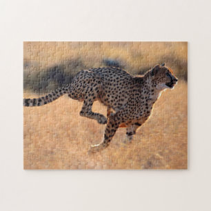 Cheetah em ação, Quebra-cabeça de Jigsaw