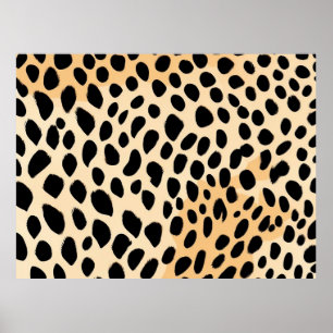 Cheetah Impressão Pattern