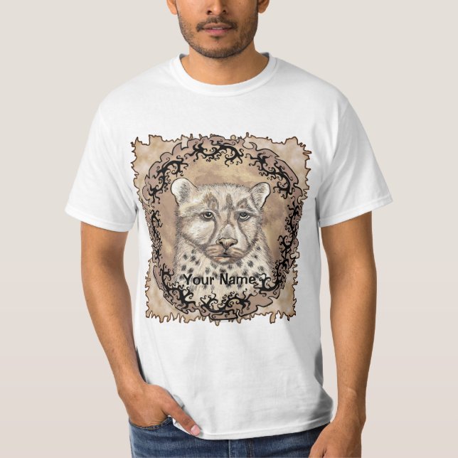 Cheetah Moon  T-Shirt (Frente)