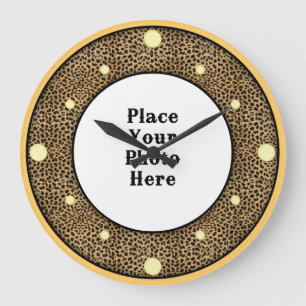 Cheetah, Seu Relógio De Parede Fotográfica