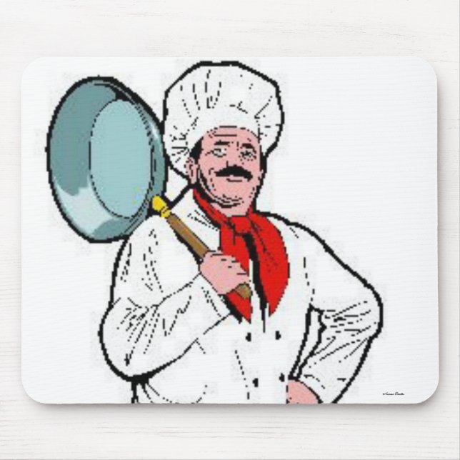 Chef Cook Mousepad (Frente)