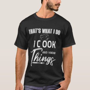 Chef e Cozinheiro apresentam Camiseta Eu Cozinho e