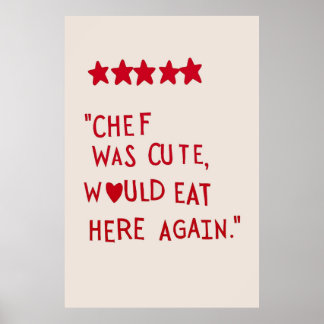 Chef era poster fofo
