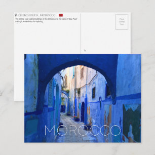 Chefchouen, cartão postal do Marrocos