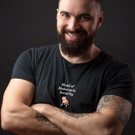 Chefe da camiseta de motocicleta de segurança