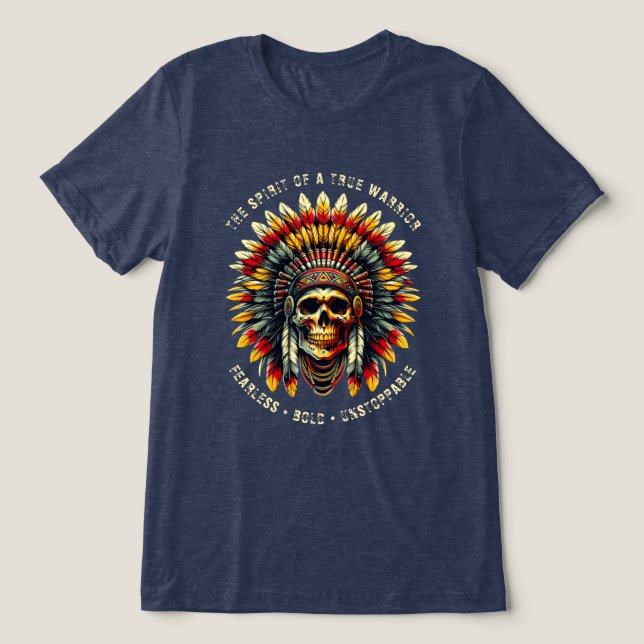 Chefe de Estado Americano Nativo de Camisa T (Design frontal)