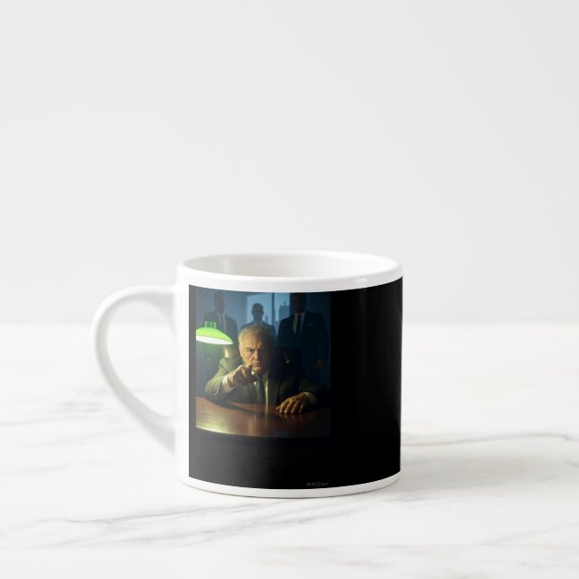 Chefe espresso da mão direita caneca (Esquerda)