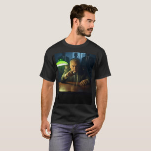 Chefe homem camiseta preta