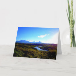 Chefe Mountain, Cartão do Parque Nacional Glacier