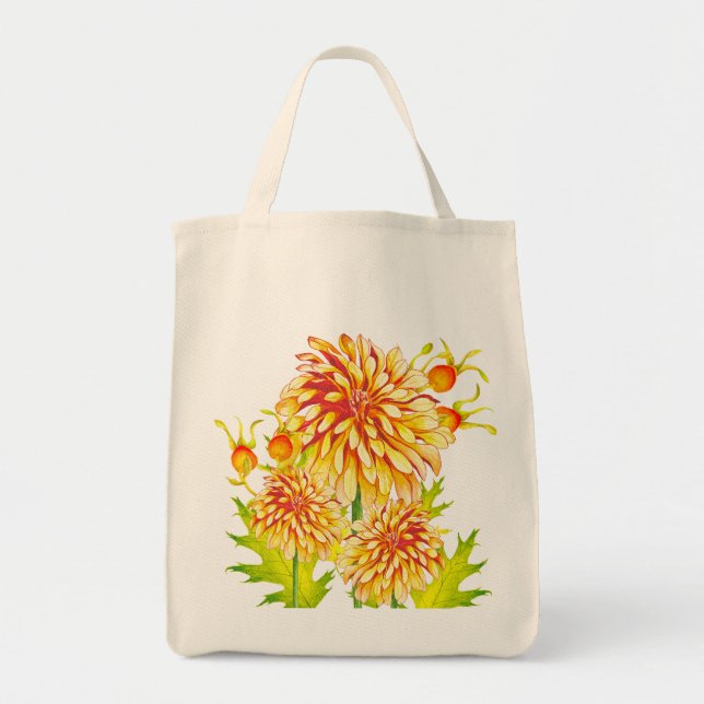 Chegada do outono em uma Bolsa de Grocery (Frente)