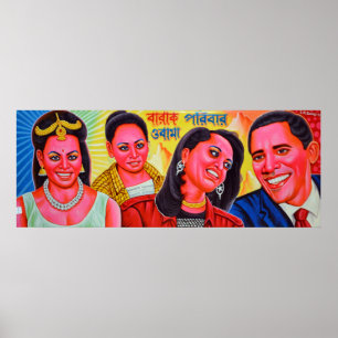 Cheio de Barack Obama do poster