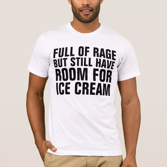 CHEIO DE CAMADAS T-SHIRTS DE SORVETE FUNNADO DE CO (Frente)