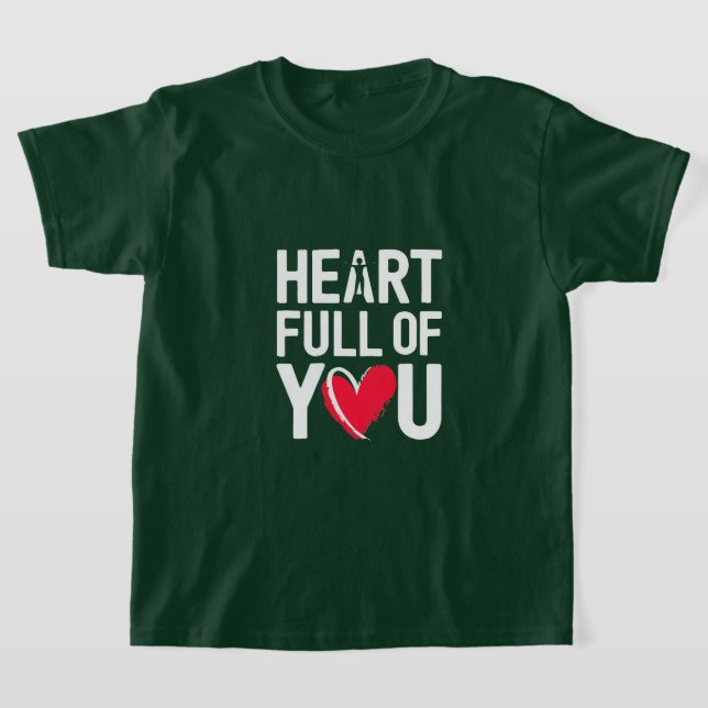 Cheio do coração de você | Camiseta (Postura )